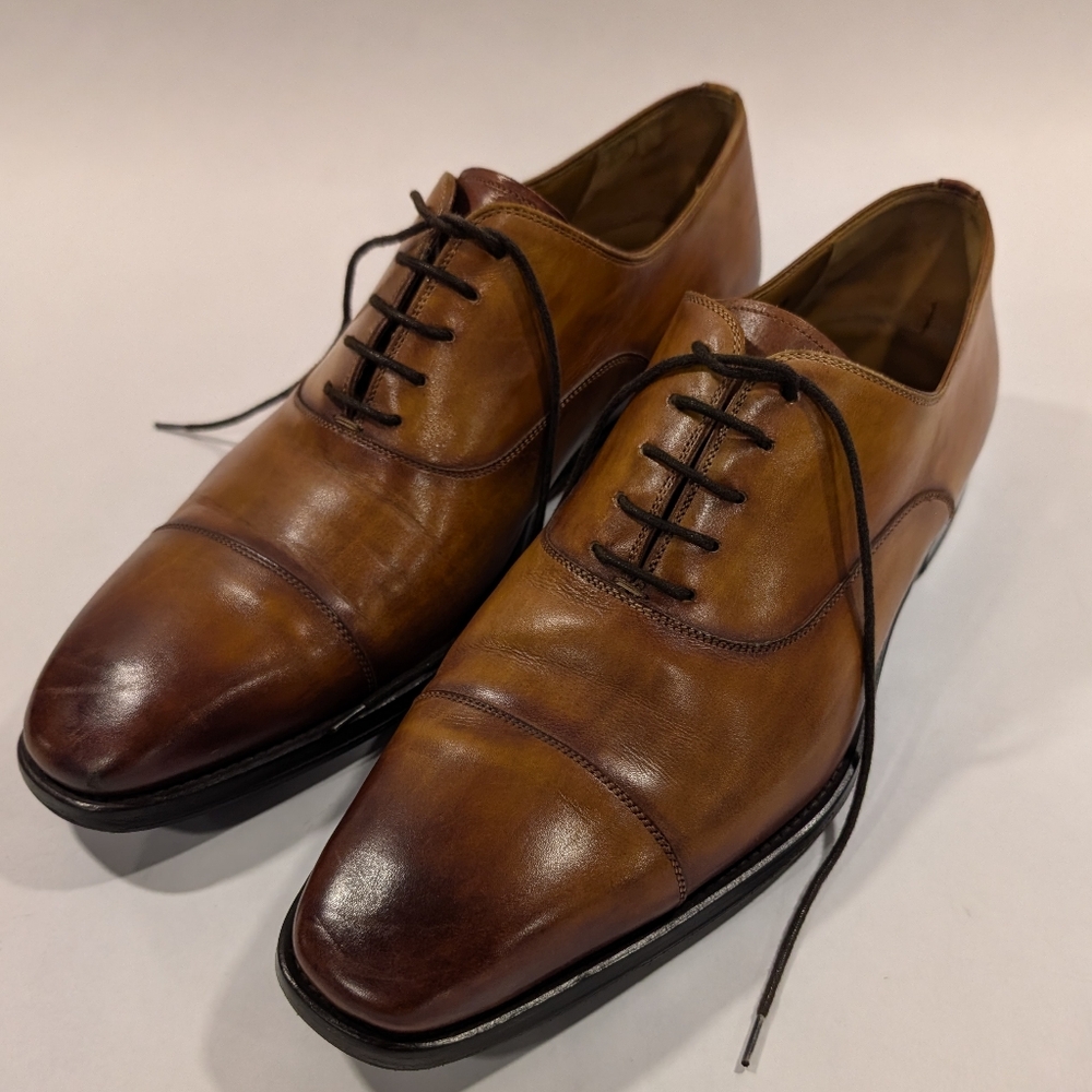 Magnanni Leather Cap-toe Oxford Dress Shoes